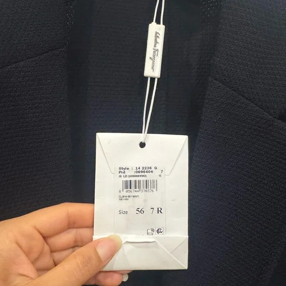 Black Salvatore Ferragamo Men's Blazer